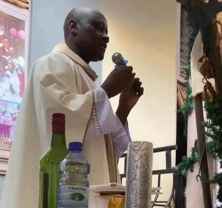 Homily by Father Aiden at 2025 End of Year Party